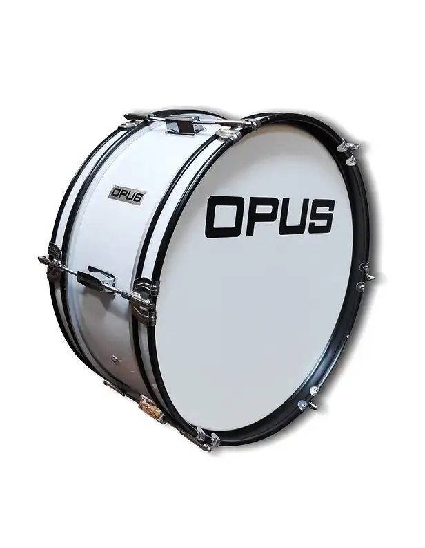 Marching Band Bass Drum 24' Silver