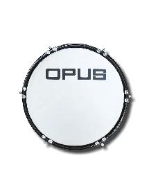 Marching Band Bass Drum 24' Silver - Photo 2