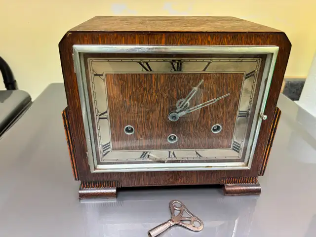 Art Deco Westminster Chime Clock circa 1920s