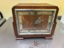 Art Deco Westminster Chime Clock circa 1920s