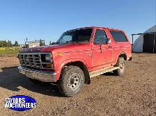 1981 Ford Bronco Up For Online Auction!