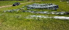 Heavy-Duty Used Cover-All Barn / Fabric Shelter – 75' x 150' - Photo 6