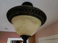 Vintage Colonial style Ceiling Light Fixture - Photo 3