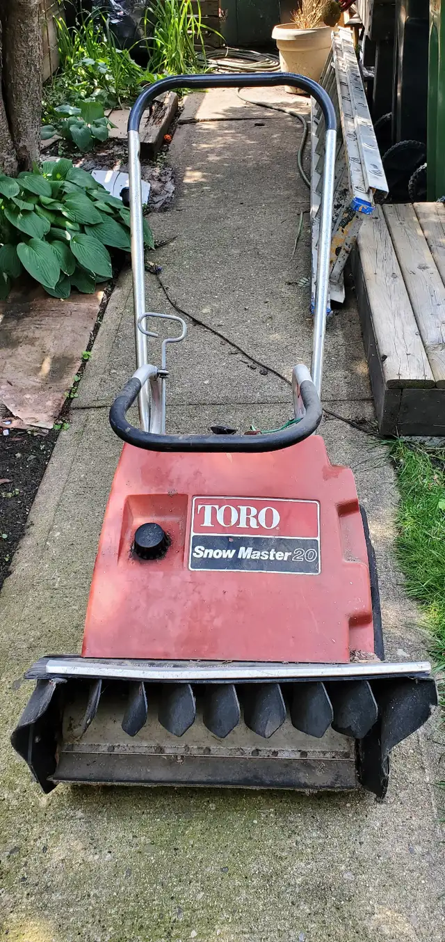 Free Old School Snowblower