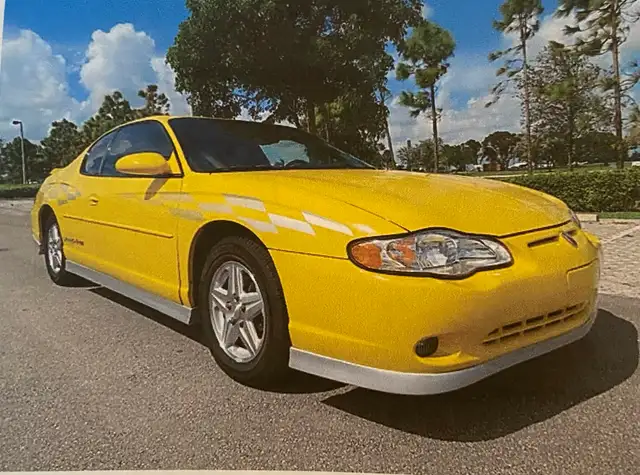 2002 chevy monte carlo pace car ss