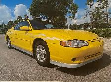 2002 chevy monte carlo pace car ss