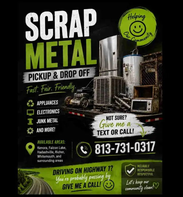 Scrap Metal Pickup & Drop-Off | Appliances, Electronics & More