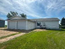 2010 Modular Home with Deck & Double Car Attached Garage.