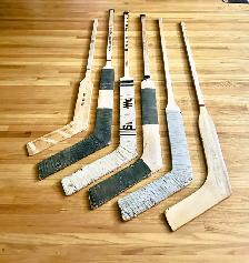 Vintage Collector Wooden Full Size Goalie Hockey Sticks $15 each