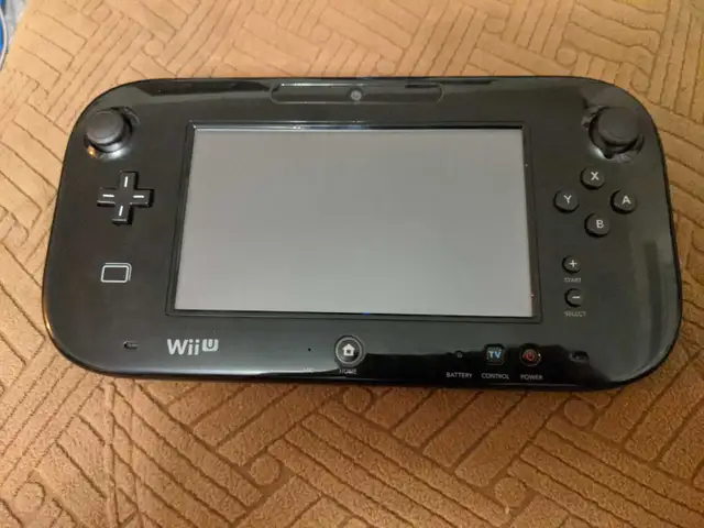 Nintendo Wii U Gamepad Black