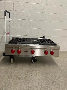 Wolf 36' Rangetop  au gaz  SRT364