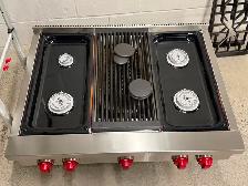 Wolf 36' Rangetop  au gaz  SRT364 - Photo 3