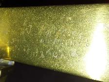 Antique brass balance scales - Photo 6