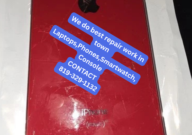 We repair phones and electronics