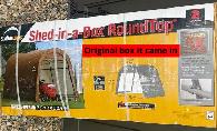 Shed-in-a-Box Portable Shed 10 x 10 x 8 ft - Photo 2