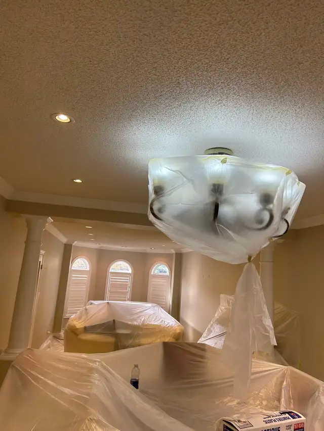 Popcorn Removal, Drywall , House painting , Taping mudding