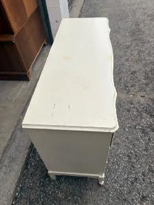 Free delivery used Cream French Provincial 6-Drawer Dresser - Photo 5