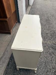 Free delivery used Cream French Provincial 6-Drawer Dresser - Photo 7