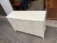Free delivery used Cream French Provincial 6-Drawer Dresser - Photo 8