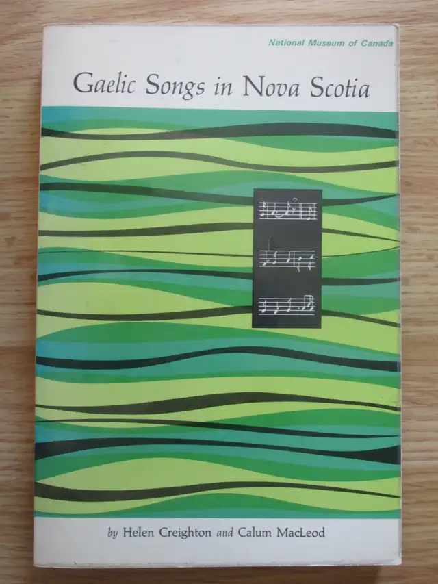 GAELIC SONGS IN NOVA SCOTIA - 1964 SC
