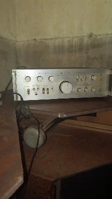 1980klipsh Korner speakers set of two with a 1980 Kenwood Ka907