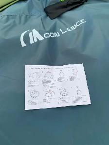 New, never used, 4 person Moon Lense Easy Pop-up Tent - Photo 5