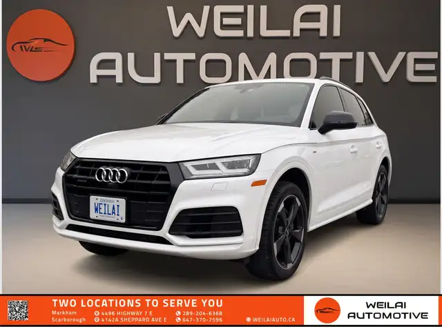 2019 Audi Q5 Technick/S-Line/Low KM/Accident Free