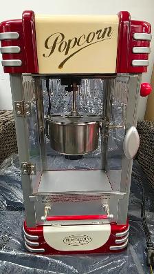 Nostalgia RKP630 Retro Kettle Popcorn Maker, Red like New - Photo 2