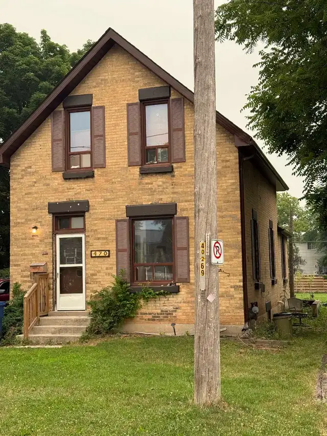2 Bedroom Duplex.  Main Floor & Basement