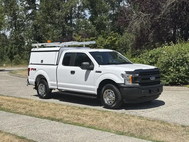 2019 Ford F-150 XL Extended Cab Pickup With Aluminum Cap & Barn