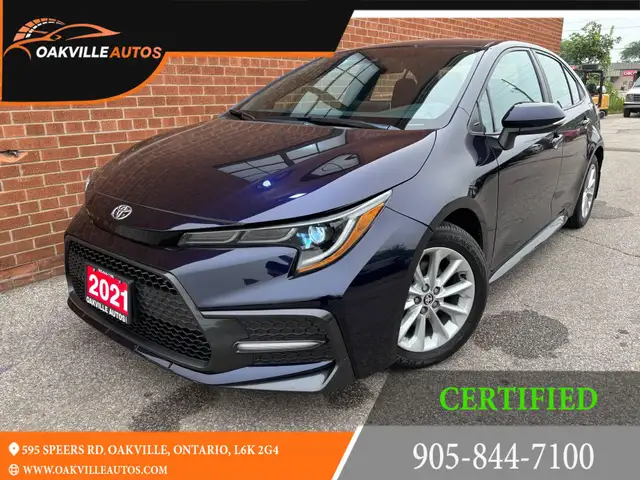 2021 Toyota Corolla SE