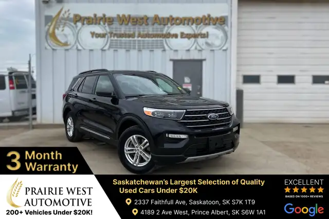2020 Ford Explorer XLT 4WD 7 Passenger |Heated Seats |Reverse Ca