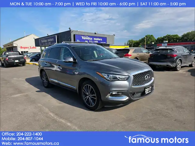 2017 Infiniti QX60 AWD 4dr