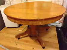 Antique oak table