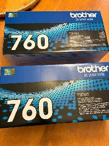 NEW OEM Brother TN760 Toner