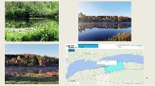 Terrain riverain boisé – 77 118 pi² (1,77 acre) - Photo 4