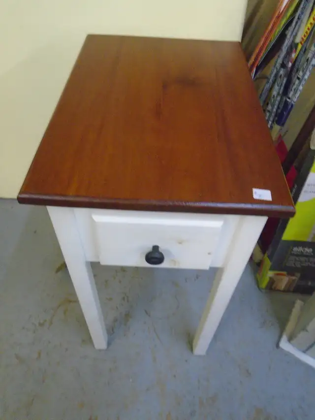 Small wooden table