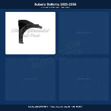 Subaru Solterra 2023-2025 Grille Hood Bumper Fender
