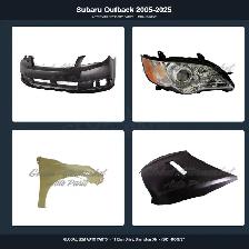 Subaru Outback 2005-2025 Fender Mirror Bumper Hood Grille