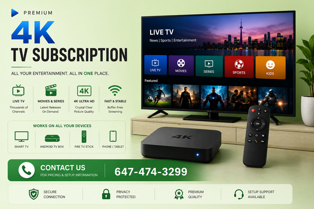 Internet TV 4K Channels