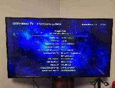 télévision 4k 43'