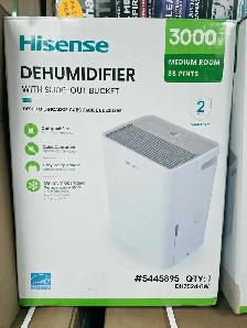 Déshumidificateur Hisense 35 pintes