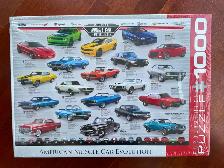 Eurographics American Muscle Car Evolution 1000-Piece Puzzle
