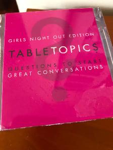 Table Topics – GAME - Girls Night Out::   Questions to Start