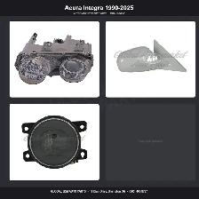 Acura Integra 1990-2025 Bumper Mirror Fender Grille Hood