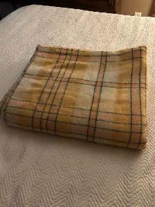 Vintage 100% Wool Blanket