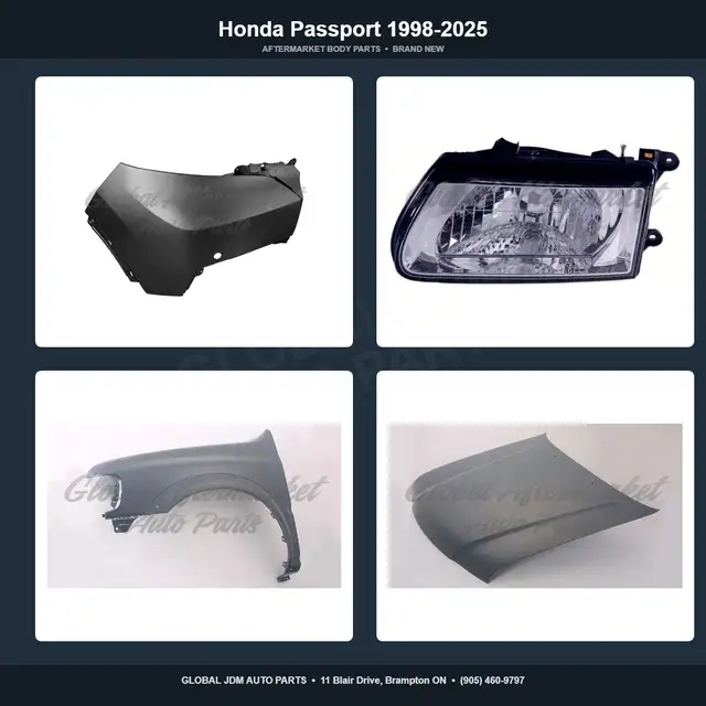 Honda Passport 1998-2025 Hood Fender Grille Bumper Mirror