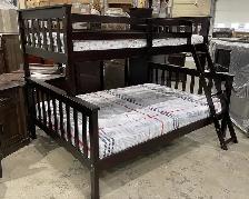 Bunk Bed B-102E Single/Double Espresso - Photo 2