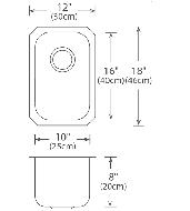 Novanni Elite SS UM Bar Sink - Photo 2