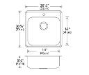 Novanni Elite SS 1Hole Kitchen Sink - Photo 2